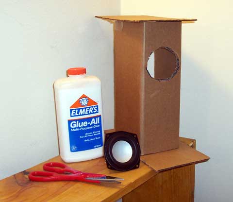Cardboard speaker Cardboard speaker